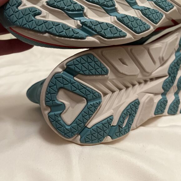HOKA One One Clifton 8 Aquarelle Teal Running Sneaker- Women’s 7B - Picture 6 of 9